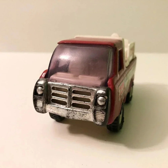 Vintage Buddy L Delivery Truck  Japan Red Truck Toy - Picture 3 of 12